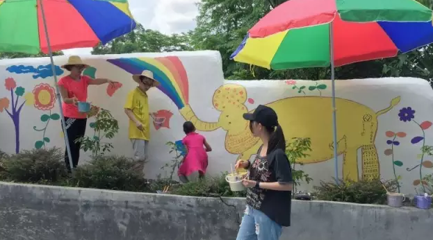 美聯涂料公益活動照1